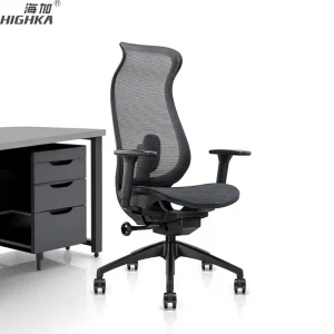modern ergonomic office slide and rotate swivel mesh chair with lumbar support furniture