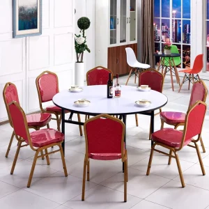 of Modern Metal Folding Banquet Tables for Hotels